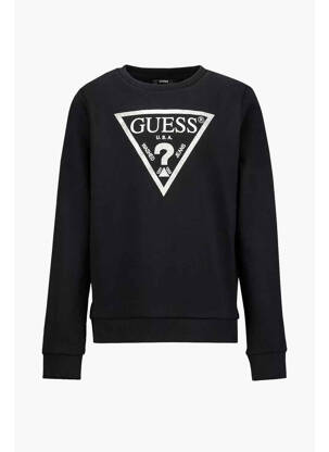 Sweat-shirt noir GUESS fille