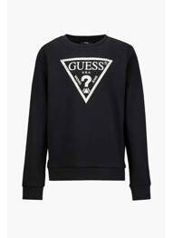 Sweat-shirt noir GUESS fille