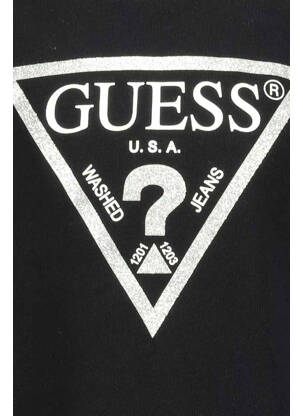 Sweat-shirt noir GUESS fille