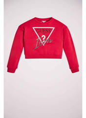 Sweat-shirt rouge GUESS pour fille seconde vue