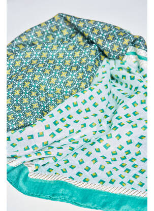 Foulard vert ZEB STYLE LAB  femme