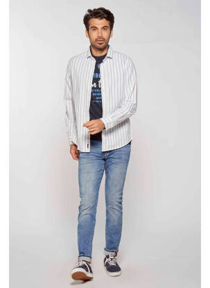 Jeans coupe slim bleu PETROL INDUSTRIES homme