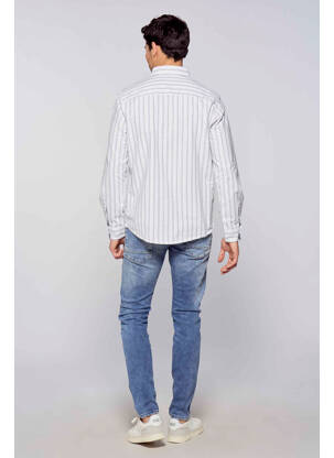 Jeans coupe slim bleu PETROL INDUSTRIES homme