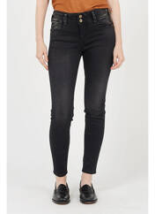 Jeans skinny noir LE TEMPS DES CERISES pour femme seconde vue