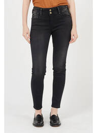 Jeans skinny noir LE TEMPS DES CERISES femme