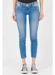 Jeans coupe slim bleu LE TEMPS DES CERISES pour femme seconde vue