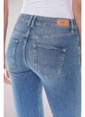 Jeans coupe droite bleu LE TEMPS DES CERISES pour femme seconde vue