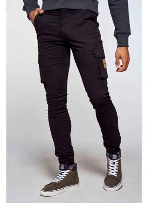 Pantalon cargo noir DENIM PROJECT pour homme