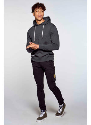 Pantalon cargo noir DENIM PROJECT homme