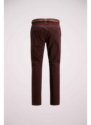 Pantalon chino rouge JACK & JONES homme