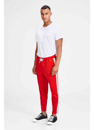 Pantalon chino rouge JACK & JONES homme