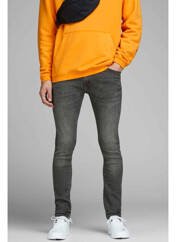 Jeans skinny gris JACK & JONES pour homme seconde vue