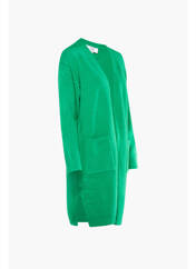 Gilet manches longues vert MILLENIUM pour femme seconde vue