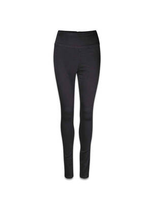 Pantalon slim noir PIECES femme
