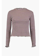 T-shirt rose HAILYS pour femme seconde vue