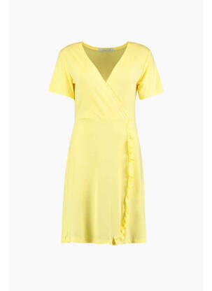 Robe courte jaune HAILYS femme