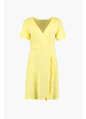 Robe courte jaune HAILYS pour femme seconde vue