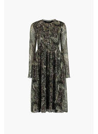 Robe mi-longue vert HAILYS femme