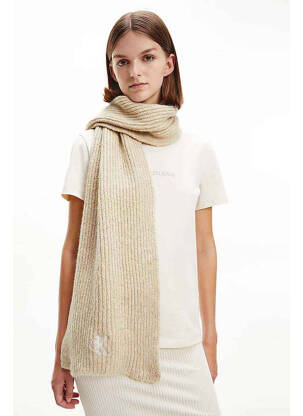 Echarpe beige CALVIN KLEIN pour femme