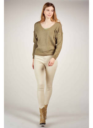 Pull vert BELLITA pour femme