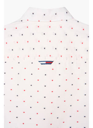 Chemise manches longues blanc TOMMY HILFIGER garçon