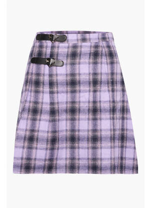 Jupe courte violet DAISY STREET femme