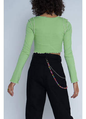 Jeans coupe droite noir DAISY STREET femme