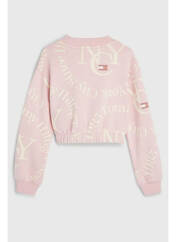 Sweat-shirt rose TOMMY HILFIGER pour fille seconde vue