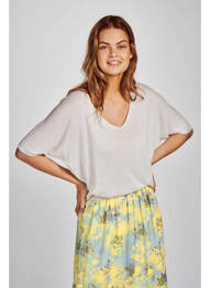 Pull blanc BELLITA femme