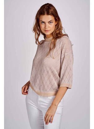 Pull beige BELLITA pour femme