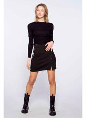 Jupe courte noir HAILYS pour femme seconde vue