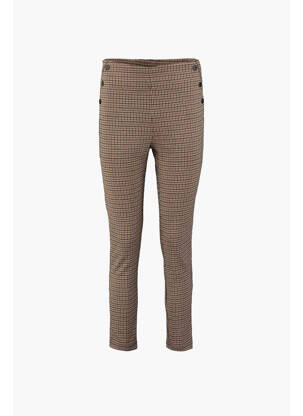 Pantalon chino marron HAILYS femme