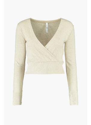 Pull beige HAILYS femme