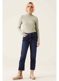 Pull col roulé vert GARCIA femme