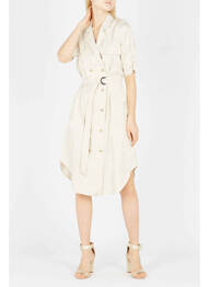 Robe courte beige MOLLY BRACKEN femme