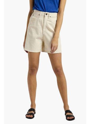 Short beige LEE femme
