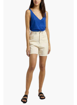 Short beige LEE femme