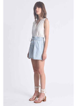 Short bleu MOLLY BRACKEN femme