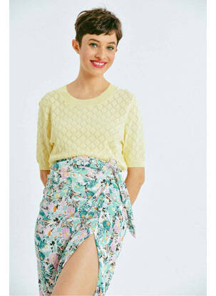 Pull jaune MOLLY BRACKEN femme