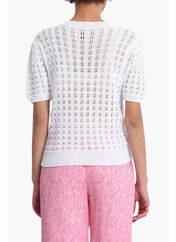 Gilet manches courtes blanc MOLLY BRACKEN pour femme seconde vue