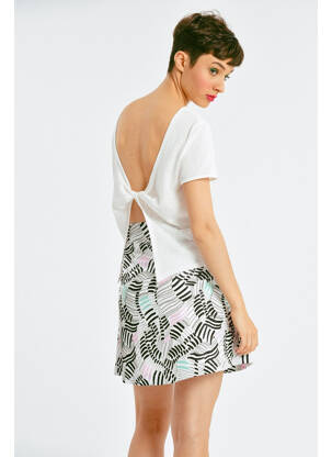 Top blanc MOLLY BRACKEN femme