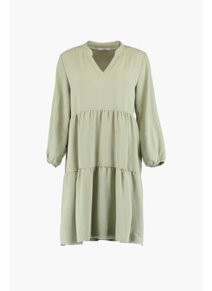 Robe mi-longue vert HAILYS femme