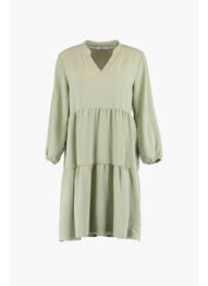 Robe mi-longue vert HAILYS femme