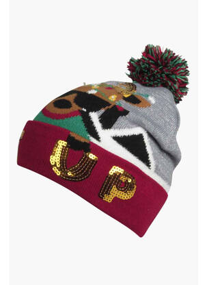 Bonnet gris CAPELLI pour homme