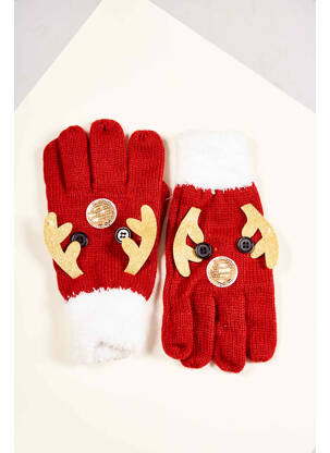 Gants rouge CAPELLI homme