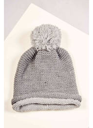 Bonnet gris CAPELLI femme