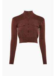 Gilet manches longues marron DAISY STREET femme