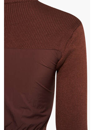 Gilet manches longues marron DAISY STREET femme