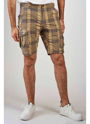 Short beige PETROL INDUSTRIES homme