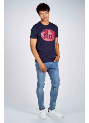 T-shirt bleu PETROL INDUSTRIES homme
